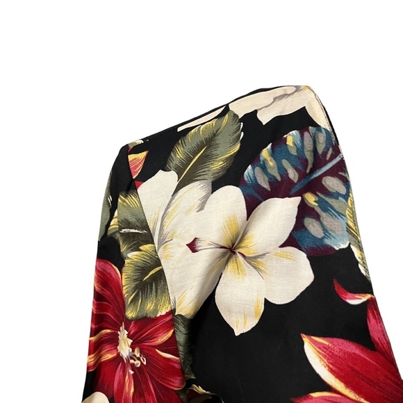 Norton McNaughton VINTAGE 80's Floral Blazer Wrap‎ Skirt Suit Set, Sz 6 - Picture 10 of 14